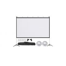 Portable Projector Screen & Stand - 100 or 120-inch