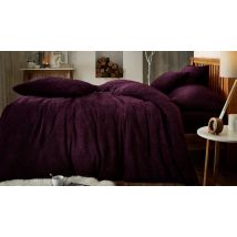 Teddy Fleece Duvet Cover Set - 4 Sizes & 10 Colours
