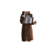 Long Sleeve Sweatshirt Dress - 5 Colours & 5 Sizes