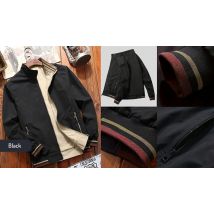 Men’s Solid Reversible Casual Jacket - 3 Colours, 7 Sizes