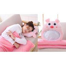 Middle Transparent Layer Plush Pillow - 10 Styles