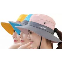 Women's Summer Wide Brim Bucket Hat - 7 Colours