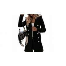 Double-Breasted Suit Collar Coat - 7 Colours & 6 Sizes