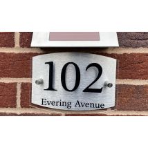Personalised Acrylic Door Sign with Solar Light - 3 Designs