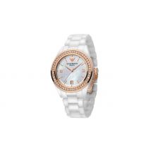 Ladies Armani AR1472 White Ceramica Watch