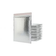 100-Pack of Metallic Foil Bubble Mailing Bags! - 3 Colours, 4 Sizes!