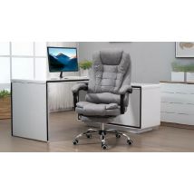 Vinsetto Massage Office Chair - Grey or Brown