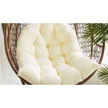 Weather-Resistant Hanging Egg Chair Seat Cushion - 10 Colours