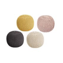 Dottie Cotton Knitted Pod Footstool - 4 Colours