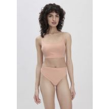 hessnatur Damen Slip High Waist im PURE COTTON aus Bio-Baumwolle - rosa Größe 36