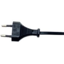 Manhattan Stromkabel, CEE 7/16-Stecker auf C7-Buchse (Euro 8), 1,8 m, schwarz