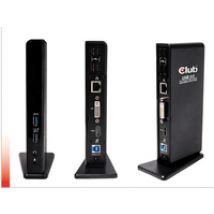 CLUB3D USB Gen1 Type A Dual Display Docking Station