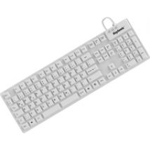 KeySonic KSK-8030IN Tastatur Industriell USB QWERTZ Deutsch Weiß
