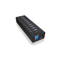 ICY BOX IB-AC6110 USB 3.2 Gen 1 (3.1 Gen 1) Type-B 5000 Mbit/s Schwarz