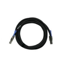 QNAP CAB-SAS30M-8644 Serial Attached SCSI (SAS)-Kabel 3 m Schwarz, Metallisch