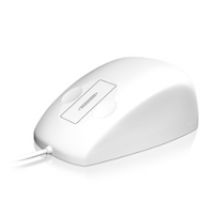 KeySonic KSM-5030M-W Maus Büro Beidhändig USB Typ-A