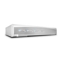 Lindy 39305 Tastatur/Video/Maus (KVM)-Switch Silber