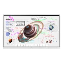 Samsung WM85B Interaktives Whiteboard 2,16 m (85) 3840 x 2160 Pixel Touchscreen Grau, Weiß