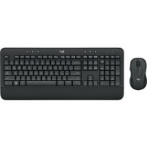 Logitech Advanced MK545 Tastatur Maus enthalten Büro RF Wireless QWERTY US International Schwarz