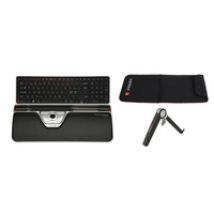 Contour Design RollerMouse Red Plus WL Travel Kit Tastatur Maus enthalten Büro RF Wireless Schwarz