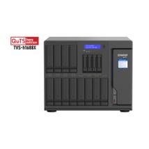 QNAP TVS-h1688X NAS Tower Intel® Xeon® W-1250 32 GB DDR4 QuTS hero Schwarz