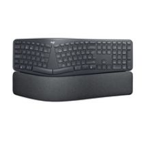 Logitech Ergo K860 Tastatur Büro RF Wireless + Bluetooth US International Graphit