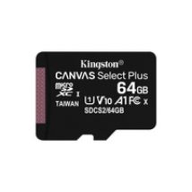 Kingston Technology 64GB micSDXC Canvas Select Plus 100R A1 C10 Einzelpack ohne Adapter