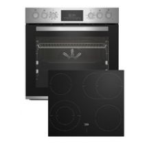 Beko BBUM12328X Kochgeräte-Set Keramik Elektrischer Ofen