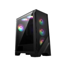 MSI MAG FORGE 120A AIRFLOW Computer-Gehäuse Midi Tower Schwarz, Transparent