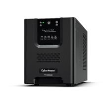 CyberPower PR1500ELCD Line-Interactive USV 1500VA/1350W Tower, Reine Sinsuwelle, AVR, LCD, Ausgang (8) IEC, RJ45 Lan Protection, RS232, USB (HID), EPO, Expansion Port für opt. Netzwerkkomunikation