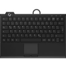 KeySonic KSK-5210ELU (DE) Tastatur Haus USB QWERTZ Deutsch Schwarz