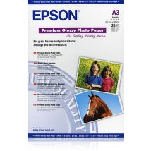 Original Epson Premium Glossy Photo Paper A3 255gsm (20sh)