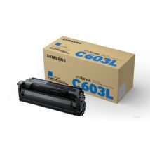 Original Samsung CLT-C603L Cyan Toner Cartridge