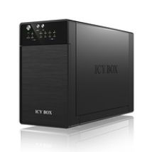 ICY BOX IB-RD3620SU3 Disk-Array Desktop Schwarz