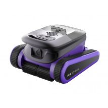 Niya - Robot de piscine sans fil Sonar F5 Violet Cycle de nettoyage:1 Dimensions (L x l x H):42,6 x 3,6 x 28,7 cm Dimensions de la piscine:Jusqu'à 12