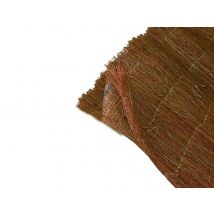 Nortene - Brise vue Triobuc 1 m (2 couches de bruyère + 1 brise-vue tissé) Marron Densité:2,1 kg, en Bruyère Occultation:99 %
