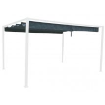 Hesperide - Toile de toit pour la tonnelle Palmeira 4 x 3 m Ardoise, en Polyester Type de produit:Toile de toit - Garantie 2 ans
