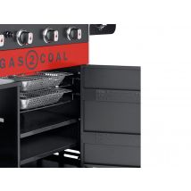 Char-broil - 2 Tablettes intérieures pour barbecues Gas2Coal 2.0 4 brûleurs - Char-Broil, en Acier inoxydable Type de produit:Tablette - 50,4 x 46,7 x