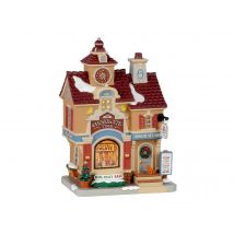 Lemax - La chocolaterie Chocolate time - LEMAX Multicouleurs Dimensions (L x l x H):14,50 x 11,10 x 21,80 cm Effet de lumière:Fixe Interrupteur marche