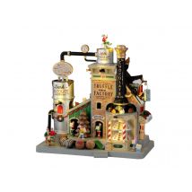 Lemax - La fabrique de truffes du chocolatier de Noël, avec adaptateur 4,5 V - LEMAX Multicouleurs Dimensions (L x l x H):30,20 x 18,50 x 31,50 cm Eff