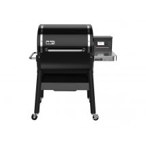 Weber - Barbecue à pellets Smokefire EX4 GBS Noir Crochet(s) porte-accessoires:Oui Cuve: Dimensions (L x l x H):109 x 84 x 119 cm Foyer vertical:Non
