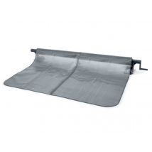 Intex - Enrouleur + Bâche à bulles pour piscine tubulaire rectangulaire 7,32 x 3,66 m Gris, en Polyéthylène - Installation Piscinéco sur Demande