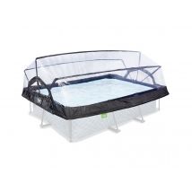 Exit Toys - Dôme pour piscine tubulaire rectangulaire 2,20 x 1,50 m Transparent, en Acier - 273 x 210 x 85 cm - Installation Piscinéco sur Demande