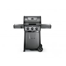 Napoleon - Barbecue à gaz Freestyle F3653 brûleurs 47 kg • Tablettes rabattables • Cuve résistante fonte aluminium • Grilles WAVE en fonte émaill