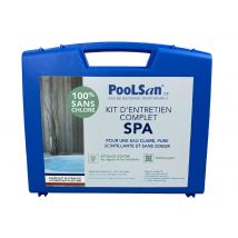 Poolsan - Kit de traitement sans chlore pour spa - PooLSan Bleu, en NC