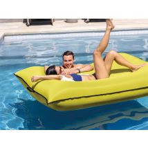 Intex - Matelas pouf géant Vert Vert Largeur:1,57 m Longueur:1,98 m Marque:INTEX Matière(s):PVC Poids:4,6 kg Poids maximum supporté:200 kg, en PVC Poi