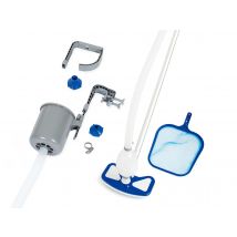 Bestway - Kit d'entretien Deluxe pour piscine Blanc, en NC - Garantie 2 ans