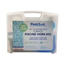 Poolsan - Kit de traitement sans chlore pour piscine de 5 à 20 m³ - PooLSan Bleu, en NC