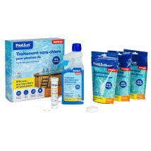 Poolsan - BSI - PooLSan - Kit Sans Chlore pour Désinfection des Grandes Piscines - Hors-Sol et Enterrées - Jusqu'à 4 A 6 Mois Blanc Marque:POOLSAN Mat