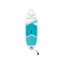 Intex - Stand Up Paddle gonflable AquaQuest 240 Bleu, en PVC - 244 x 76 x 13 cm
